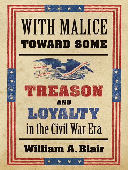 Title details for With Malice toward Some by William A. Blair - Available